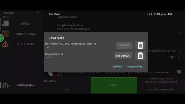 CARA GANTI RUNTIME DAN PASANG 1.18! смотреть онлайн