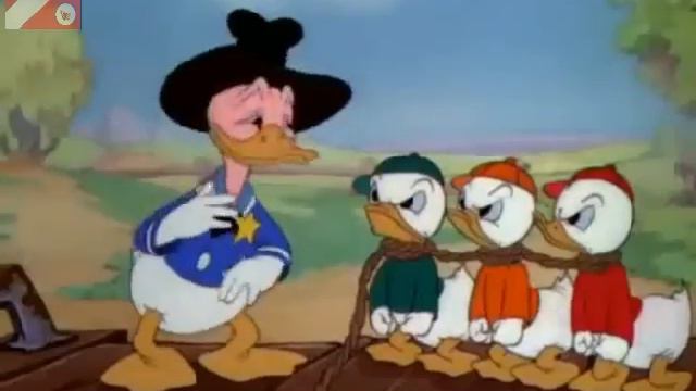 Donald Duck Truant Officer Donald & The Old Army Game