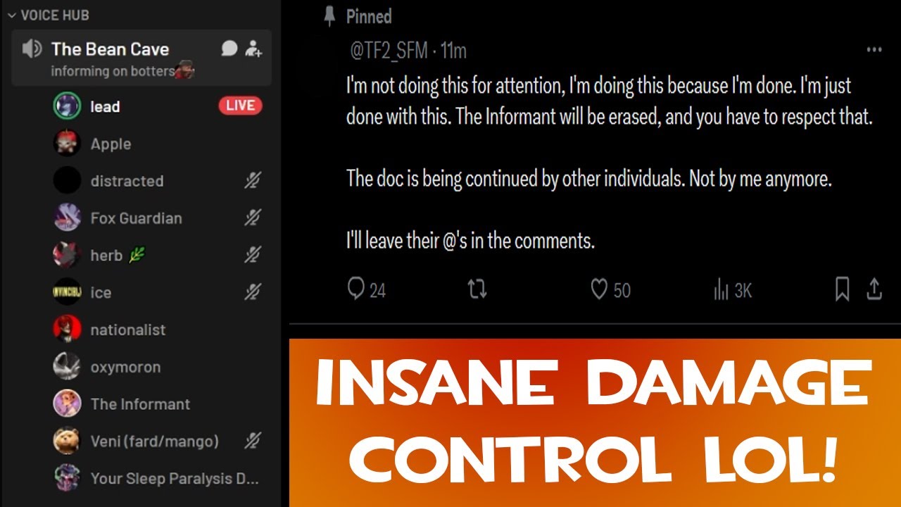 [TF2] Tf2_sfm Tries To DOX Innocent Tf2 Players And Make MONEY Off It (The Informant)