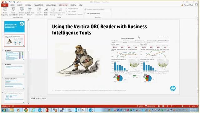 Vertica Hadoop ORC Reader with Tableau смотреть онлайн