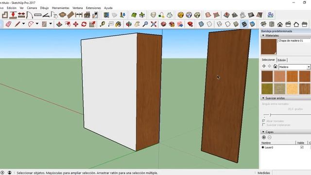 MUEBLES EN SKETCHUP (Ropero) смотреть онлайн