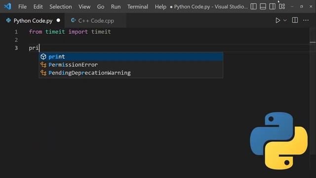 C++ vs Python Speed Comparison Test ? смотреть онлайн