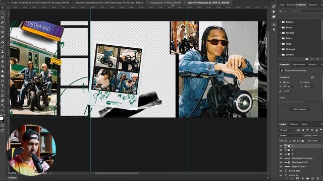 How to Create VIDEO + PHOTO Collage Carousels for Instagram смотреть онлайн