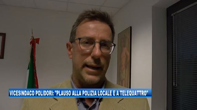 18/01/2019 - VICESINDACO POLIDORI: PLAUSO ALLA POLIZIA LOCALE E A TELEQUATTRO смотреть онлайн