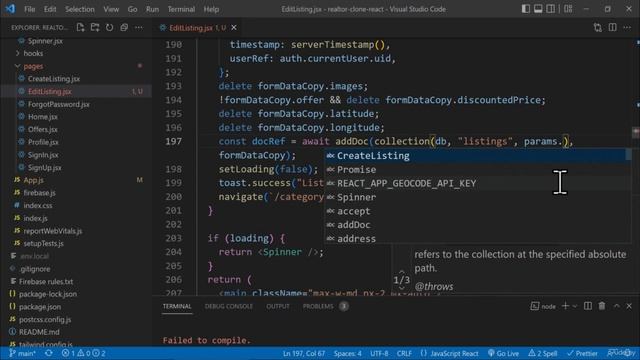 4-10 Create EditListing page смотреть онлайн