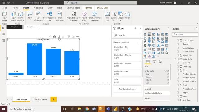 November 2021 Bookmarks & Page Navigator Updates in Power BI смотреть онлайн