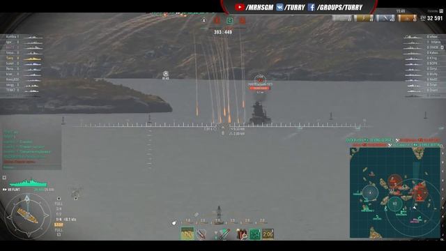 ☠️ КАПИТАН FLINT ⚓ ТРАТИТЬ ЛИ СТАЛЬ? World of Warships смотреть онлайн