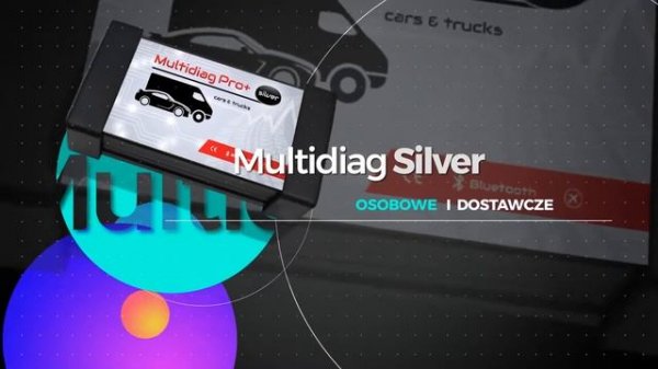 MULTIDIAG PRO+ AGRO GOLD SILVER BRONZE. Uniwersalny Tester Diagnostyczny OBD2