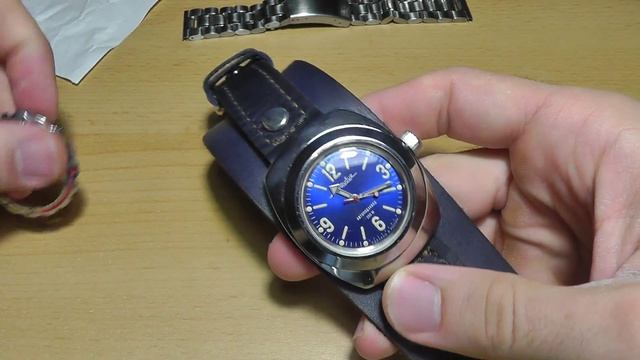 Меняем облик часов Восток Амфибия 090659. смотреть онлайн