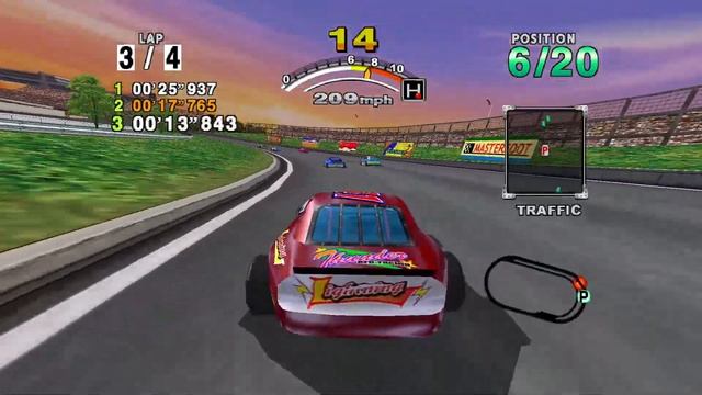Daytona Usa 2001 Sega Dreamcast - Circuit Pixie - 4 laps 20 cars смотреть онлайн