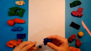 Как слепить СЛОНА. Лепим с детьми. How to sculpt an ELEPHANT.