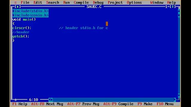 How to save a program in C & C++ смотреть онлайн