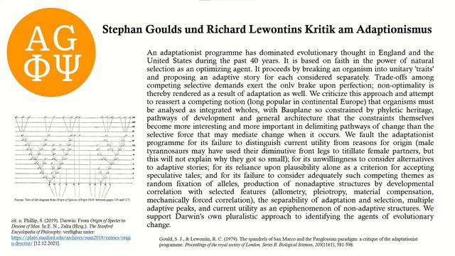 Der Evolutionismus und seine Kritik | Fipsi: E. 43 смотреть онлайн