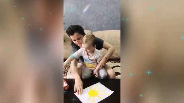 Коллективная работа "Солнышко" смотреть онлайн