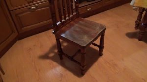 Стул и морилка