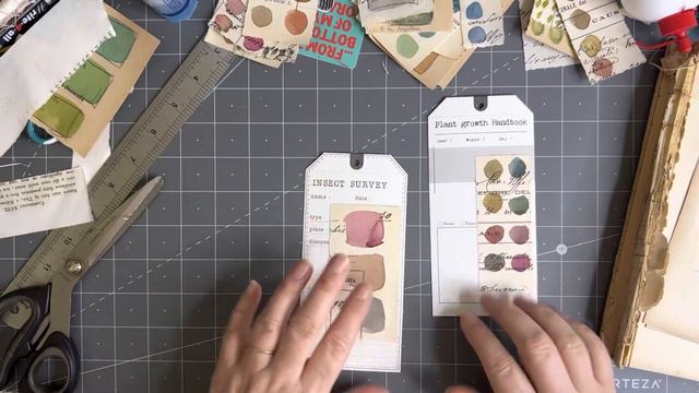 #the100dayproject | making ephemera with mark making | DAY 96 смотреть онлайн