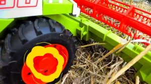 Комбайн Bruder Claas Lexion 480 и трактор Fendt | Toys 2 Boys
