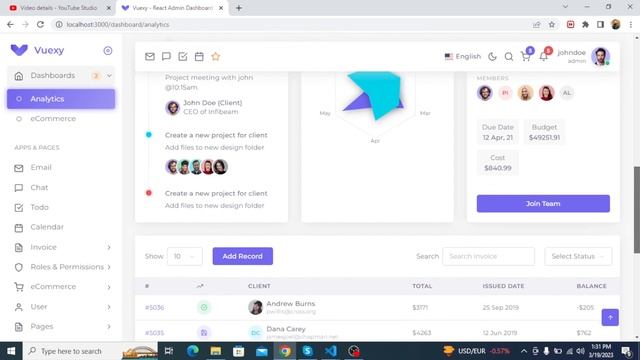 Admin Dashboard in React Js || Redux смотреть онлайн