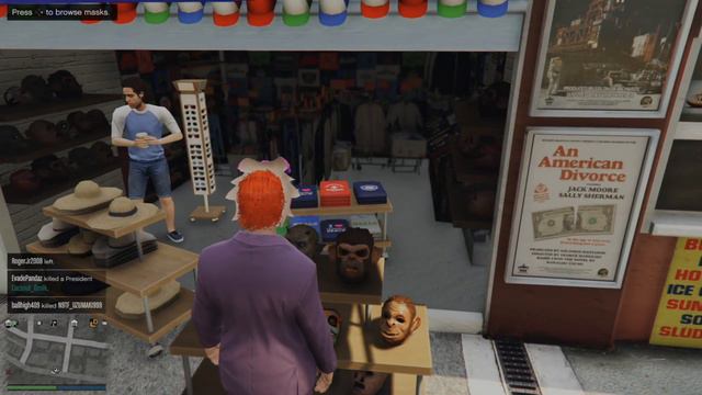 Where to BUY a MASK, Helmet or HAT in GTA 5 ONLINE and WEAR THEM! смотреть онлайн
