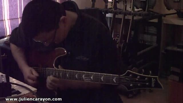 Julien Carayon - Guitar solo for next project (video 2) смотреть онлайн
