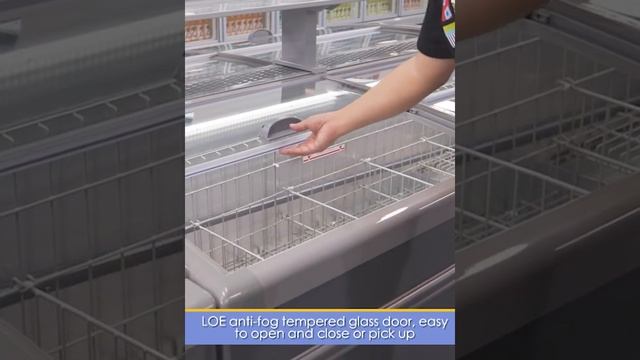 commercial island freezer chest freezer смотреть онлайн