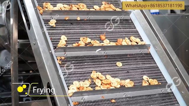 GELGOOG Banana Chips Production Line @gelgoog.com #bananachips #plantainchips смотреть онлайн