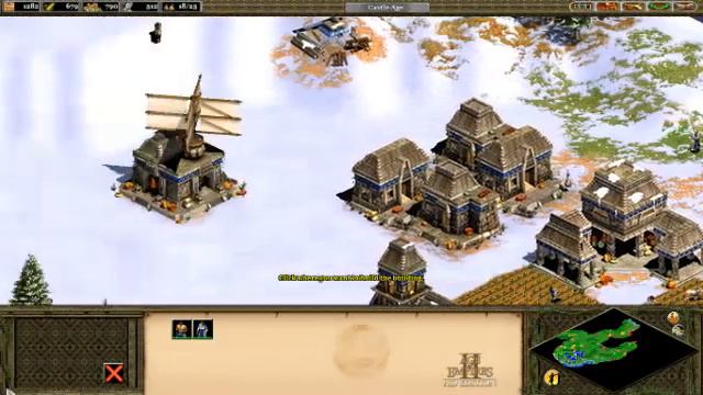 Age of Empires II HD Small Map Game смотреть онлайн