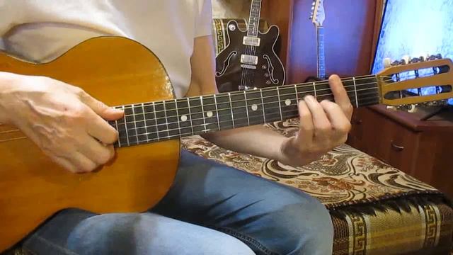 Одинокий голубь- Яна -(как играть на гитаре аккорды Bm ) смотреть онлайн