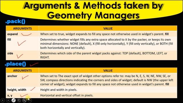 How to Place any Widget in Your Modern GUI Using Pack, Place & Grid - E4 - Hindi - Harsh Nagar смотреть онлайн