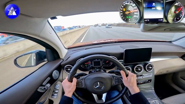 Mercedes-AMG GLC 43 Coupé 4Matic TOP SPEED DRIVE ON GERMAN AUTOBAHN *Acceleration 0-100/100-200 km/ смотреть онлайн