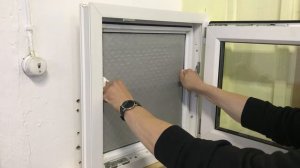 Монтаж и демонтаж вставной москитной сетки VSN
