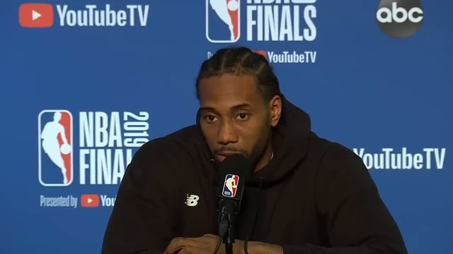 Kawhi Leonard & Danny Green Postgame Interview - Game 3 | Raptors vs Warriors | 2019 NBA Finals смотреть онлайн