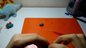 Как слепить динозавра диметрадона