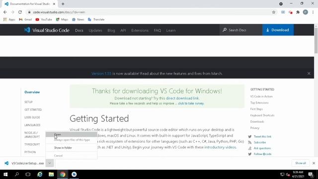 Download Visual Studio Code on Windows 10 (2021) | Code Editor|Easy way | @microsoft | (VS code) смотреть онлайн