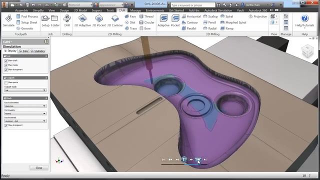 Autodesk CAM: Inventor HSM смотреть онлайн