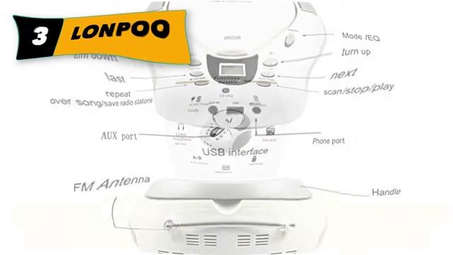 Best Portable Cd Player With Bluetooth And Speakers смотреть онлайн