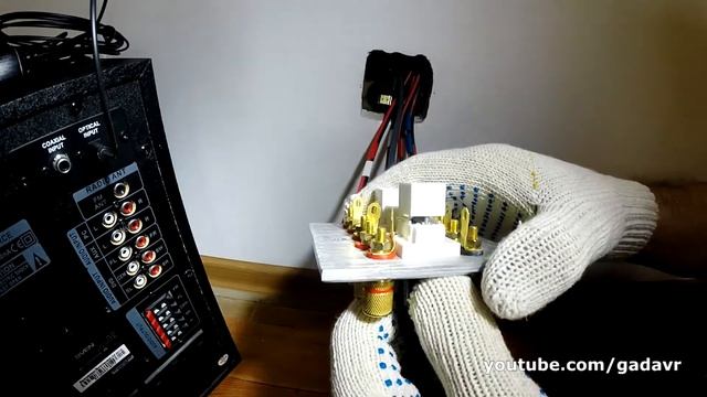 Акустическая комбо розетка 5.1 с HDMI и RJ45 смотреть онлайн