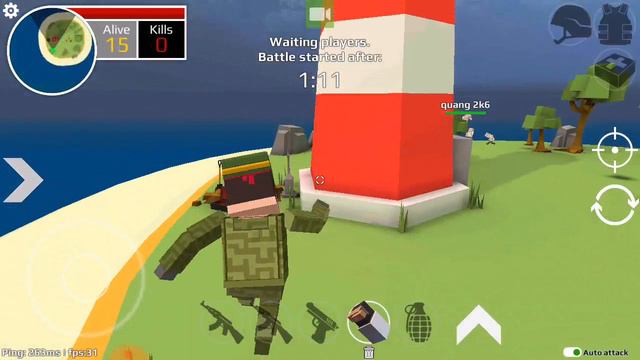 URB: Last Pixels Battle Royale | Team 3 Mode | Full Green смотреть онлайн