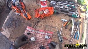 ECHO 353(352) "РЕМОНТ КАРБЮРАТОРА"