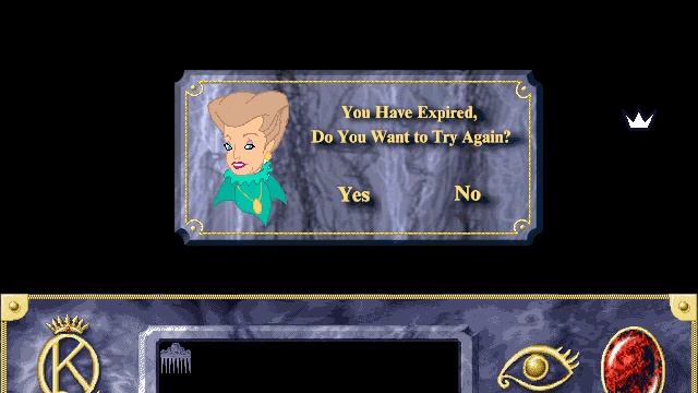 King's Quest VII Deaths - Drinking Salt Water in the Desert смотреть онлайн