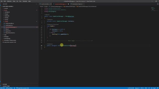Unity3D: Урок 11 - Игровой менеджер событий. (Свой) смотреть онлайн