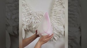 Роза из изолона - торшер. Мастер-класс.
