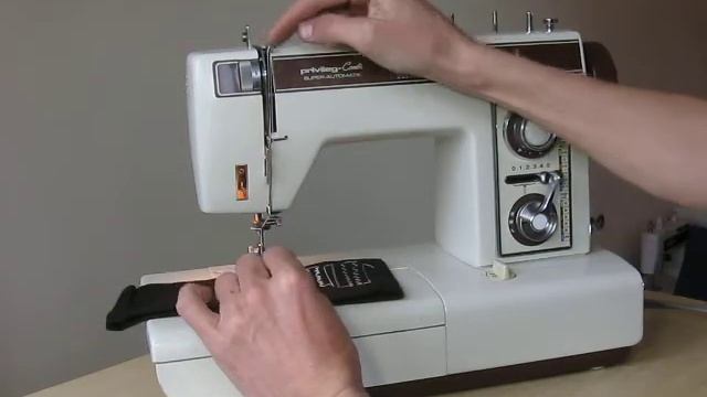 Privileg Combi Super Automatik 695 Nähmaschine Sewing machine Швейная машина test смотреть онлайн