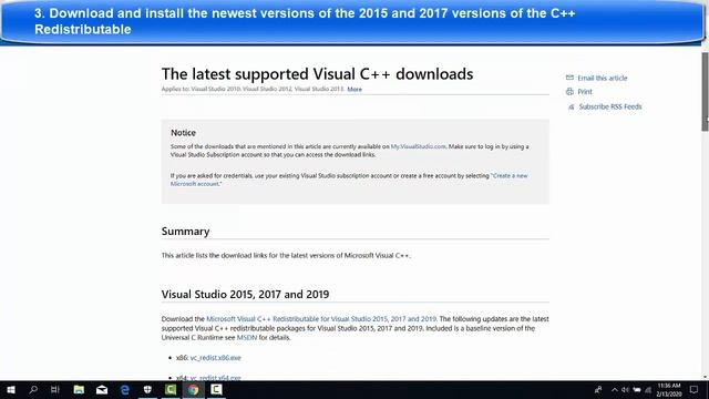 VCRUNTIME140.dll was not found Windows 10 FIX смотреть онлайн