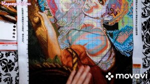378. Вышивальные будни 6-18 января/ Дельфины/ Мадонна/ Итальянский полдень/ Вышивка крестиком
