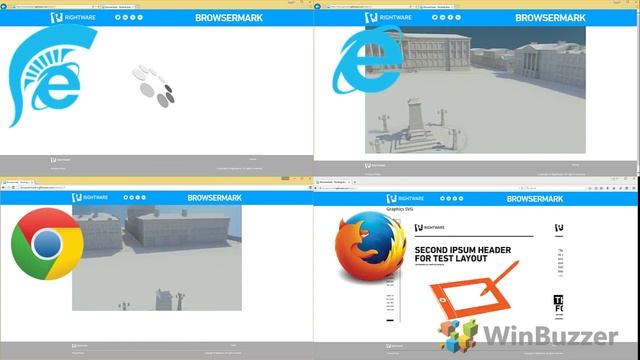 Browsermark from Rightware: Windows 10 Spartan Browser vs. IE11 vs. Chrome 41 vs. Firefox 36 смотреть онлайн