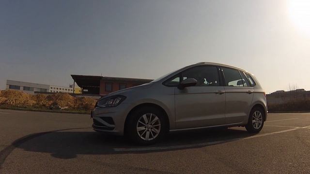 Volkswagen Golf Sportsvan 1.0л - бомжотест от Fat Gear смотреть онлайн