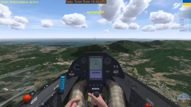 Condor2 live soaring: 15:30 UTC - Tchin Tchin - Prolicosa - Std. class смотреть онлайн