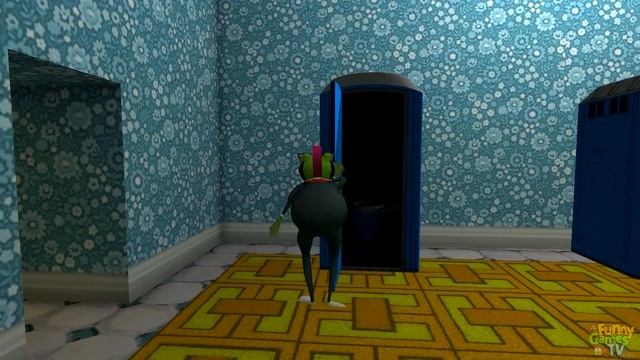 СУМАСШЕДШАЯ ЖАБА В ГТА мультяшное прикольное видео игра Amazing Frog смотреть онлайн