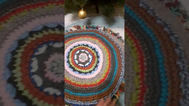 Вязаные коврики. Подписывайтесь на меня в Instagram! OksyOdessaMaks смотреть онлайн